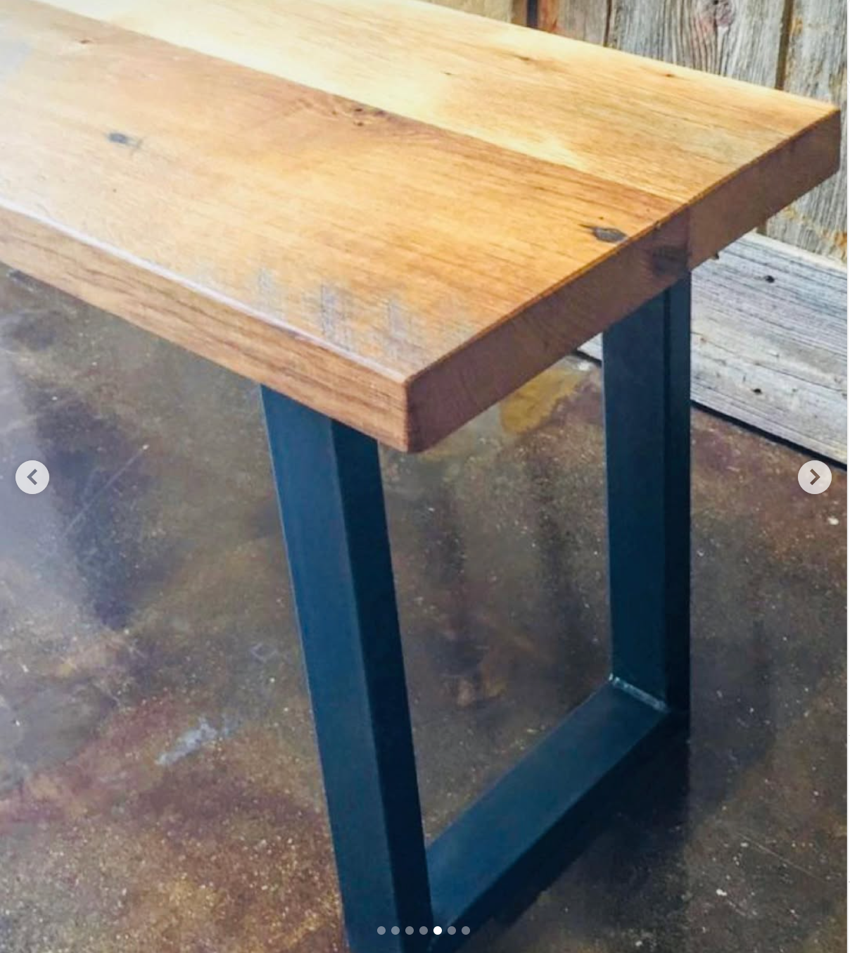 U- Frame Welded Table Leg Pair