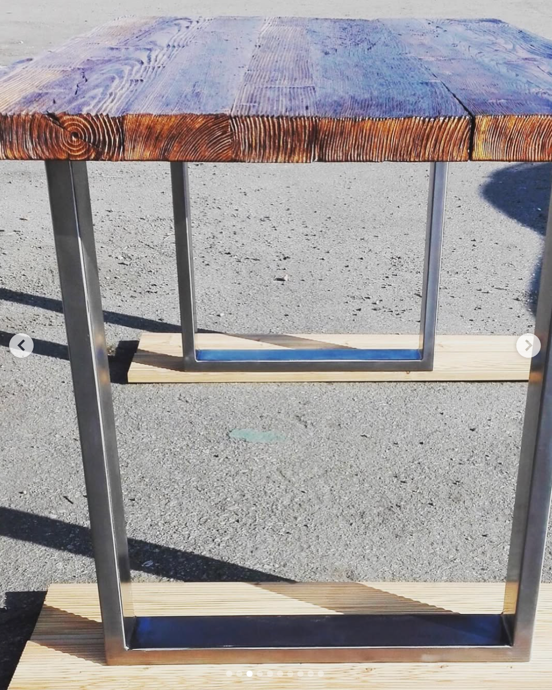 U- Frame Welded Table Leg Pair