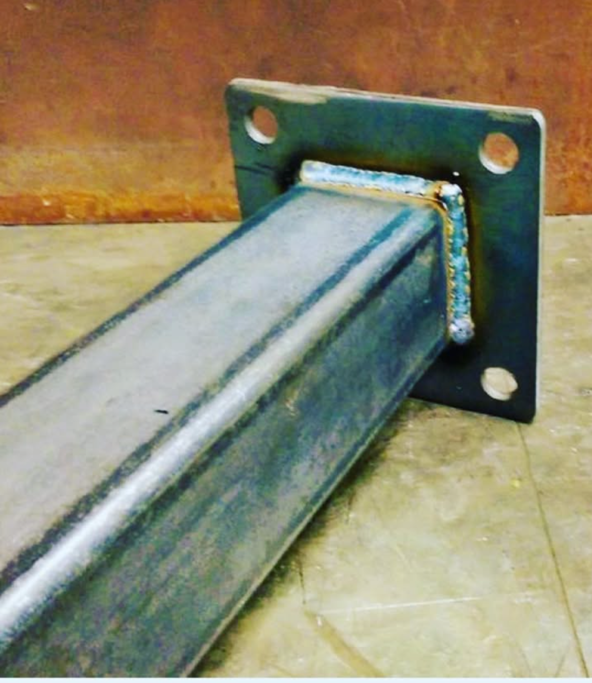 U- Frame Welded Table Leg Pair